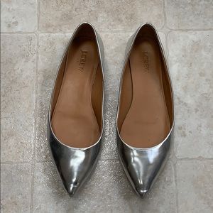 2 for $25 ✨  JCrew Metallic Flat